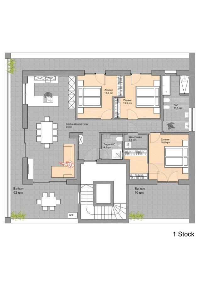 Family Apartment Julia Termeno Luaran gambar